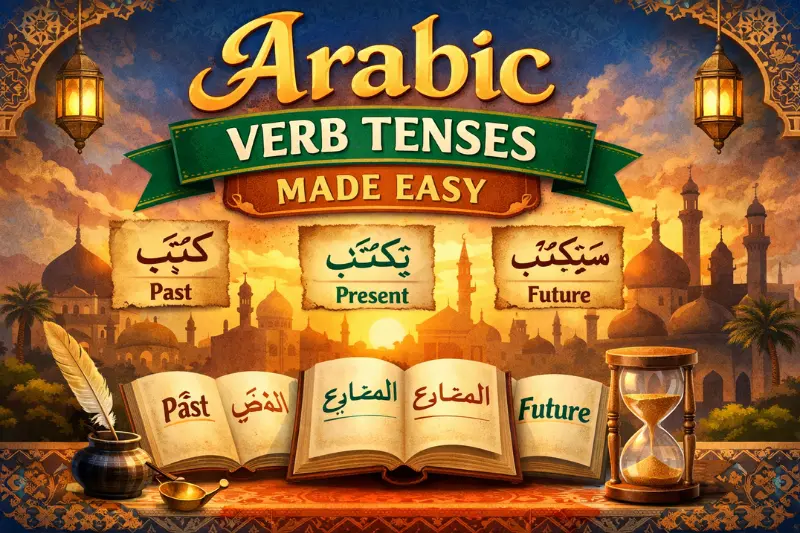 arabic verb tenses made easy