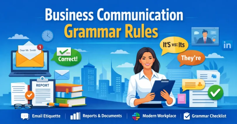 business communication grammar rules the complete professional guide