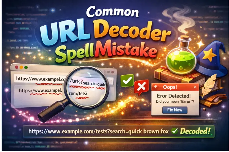 common url decoder spellmistake