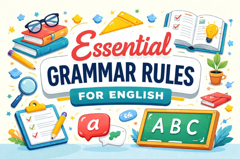 essential grammar rules for english