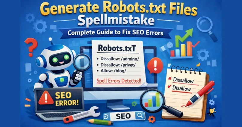 generate robots.txt files spellmistake - complete guide to fix seo errors