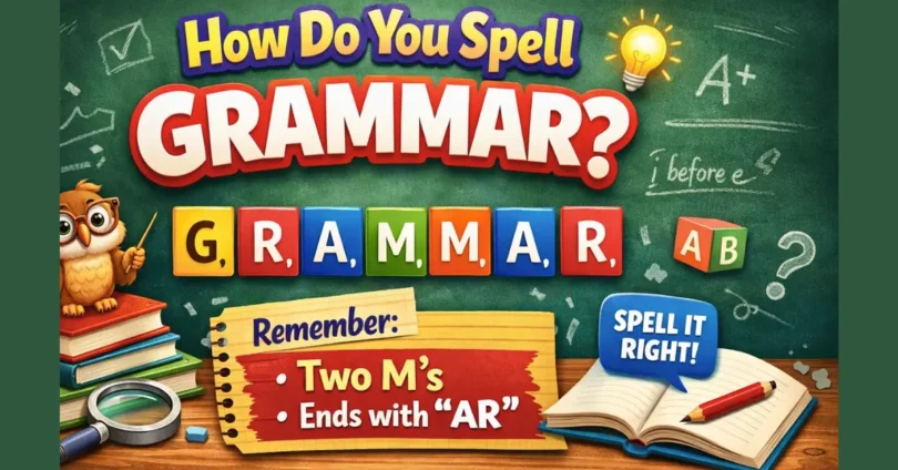 how do you spell grammar – easy guide to correct spelling