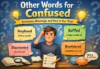 other words for confused synonyms, meanings, and how to use them