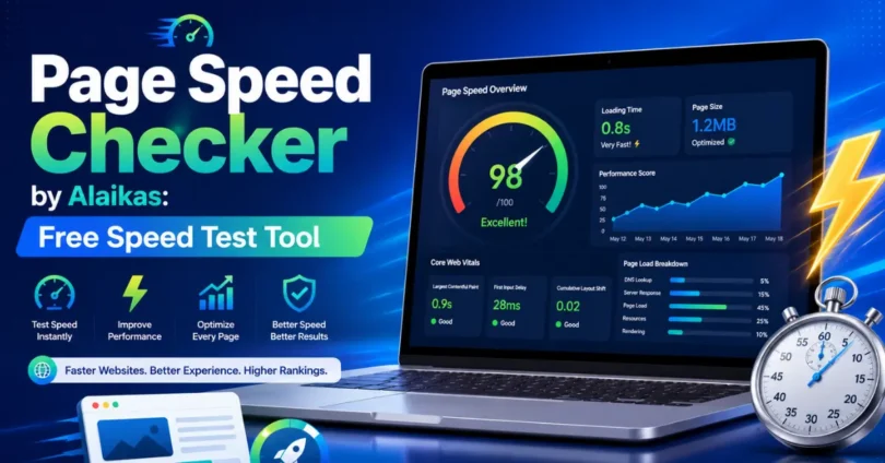 page speed checker by alaikas - free speed test tool