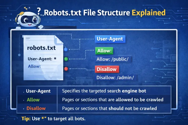 robots.txt file structure explained