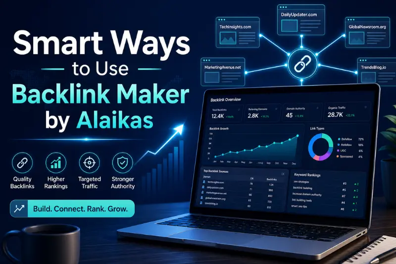 smart ways to use backlink maker by alaikas