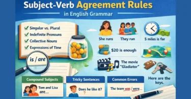 subject verb agreement rules english grammar