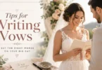 tips for writing vows - say the right words on your big day