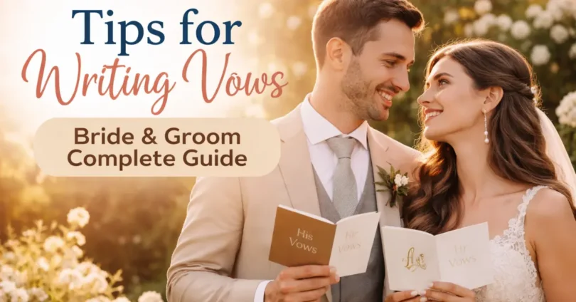 tips for writing vows - step-by-step complete guide for beginners
