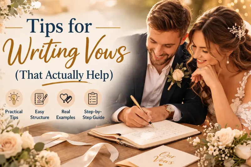 tips for writing vows (that actually help)
