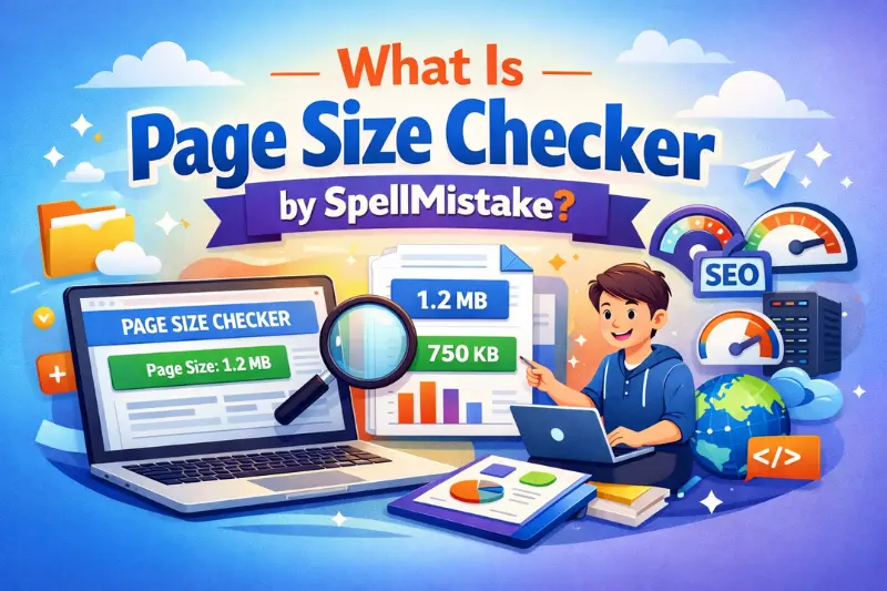 what is page size checker by spellmistake