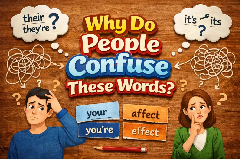 why do people confuse these words