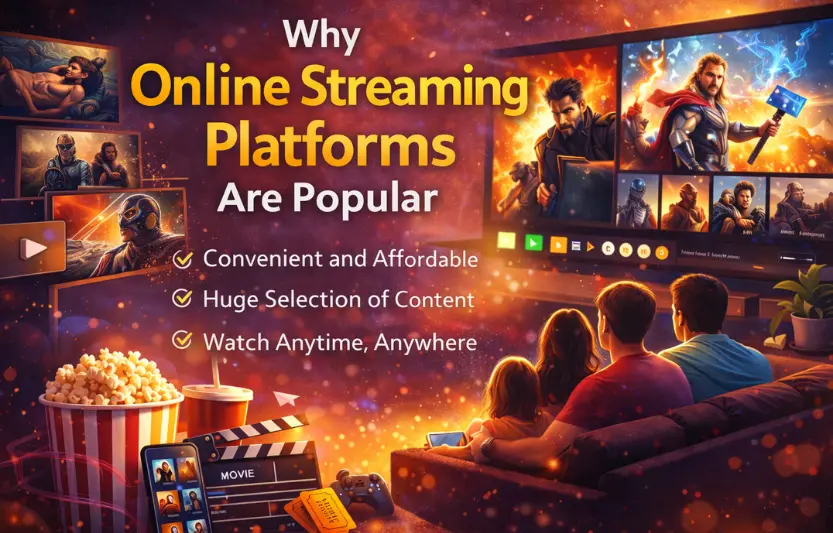 why online streaming platforms are popular