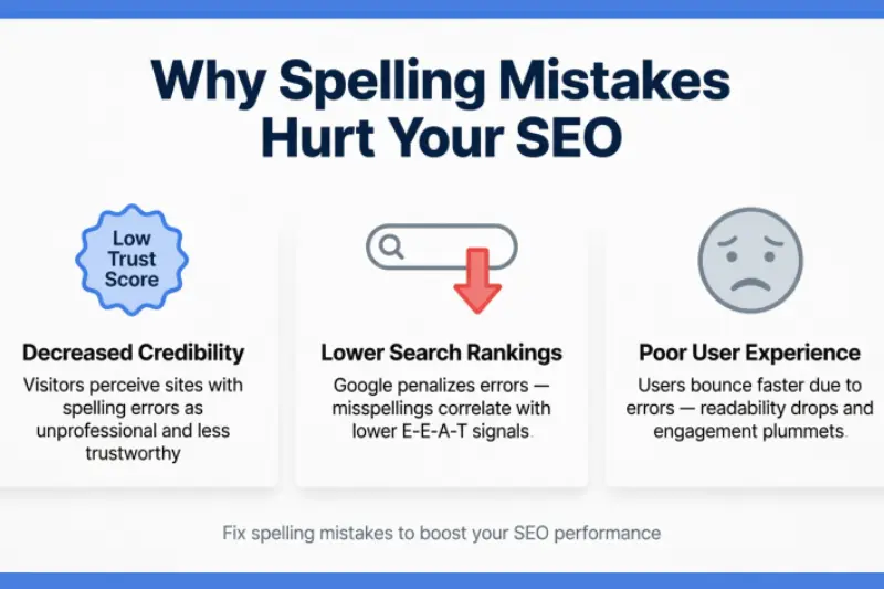 why spelling mistakes hurt your seo