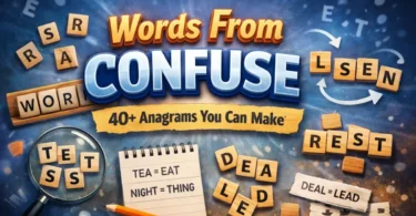 words from confuse