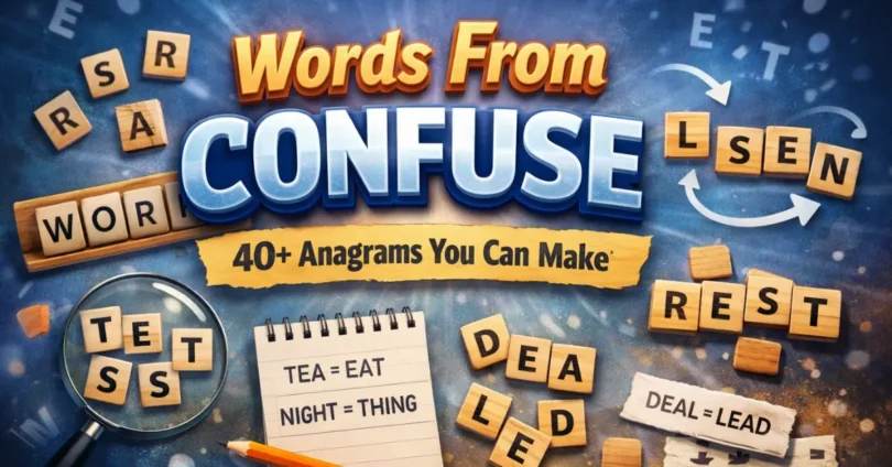 words from confuse