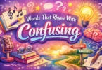 words that rhyme with confusing complete guide