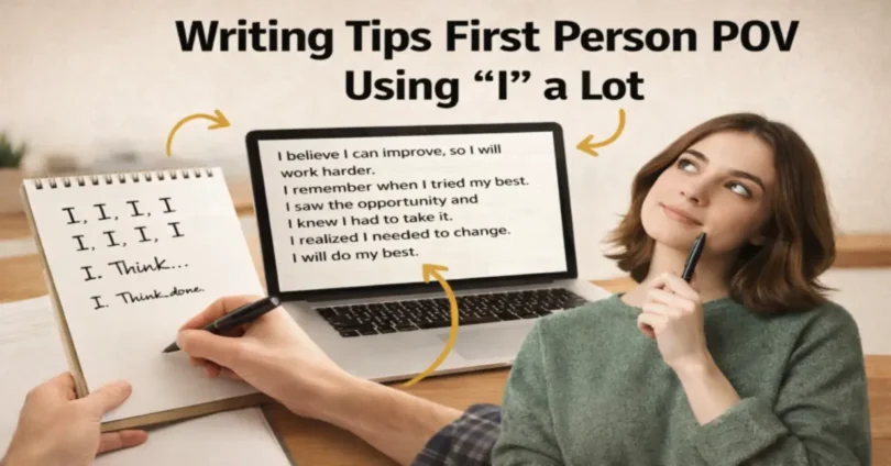 writing tips first person pov using “I” a lot - complete guide